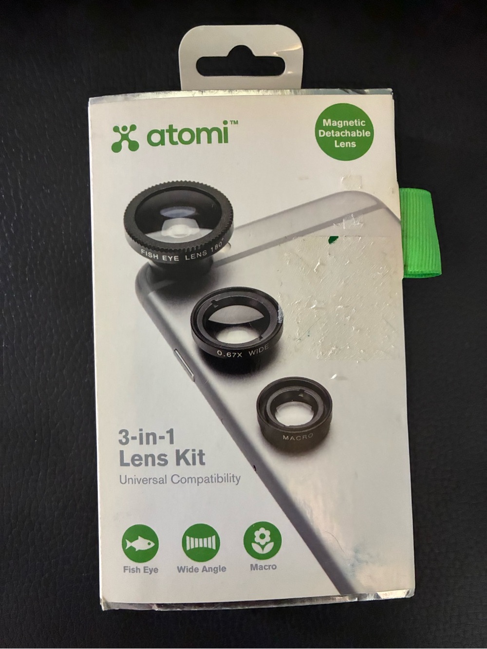 Atomi 3-in-1 Universal Magnetic Detachable Lens Kit